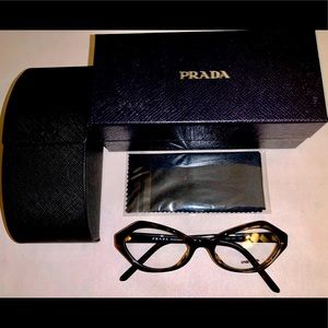 Prada MILLENNIALS PR12XV Havana Eyeglass Frame